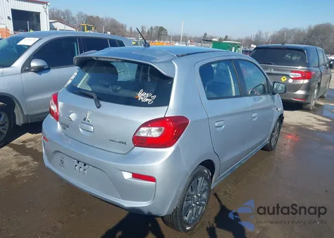 2019 Mitsubishi Mirage Le из США, поврежденный, VIN ML32A5HJ6KH004965